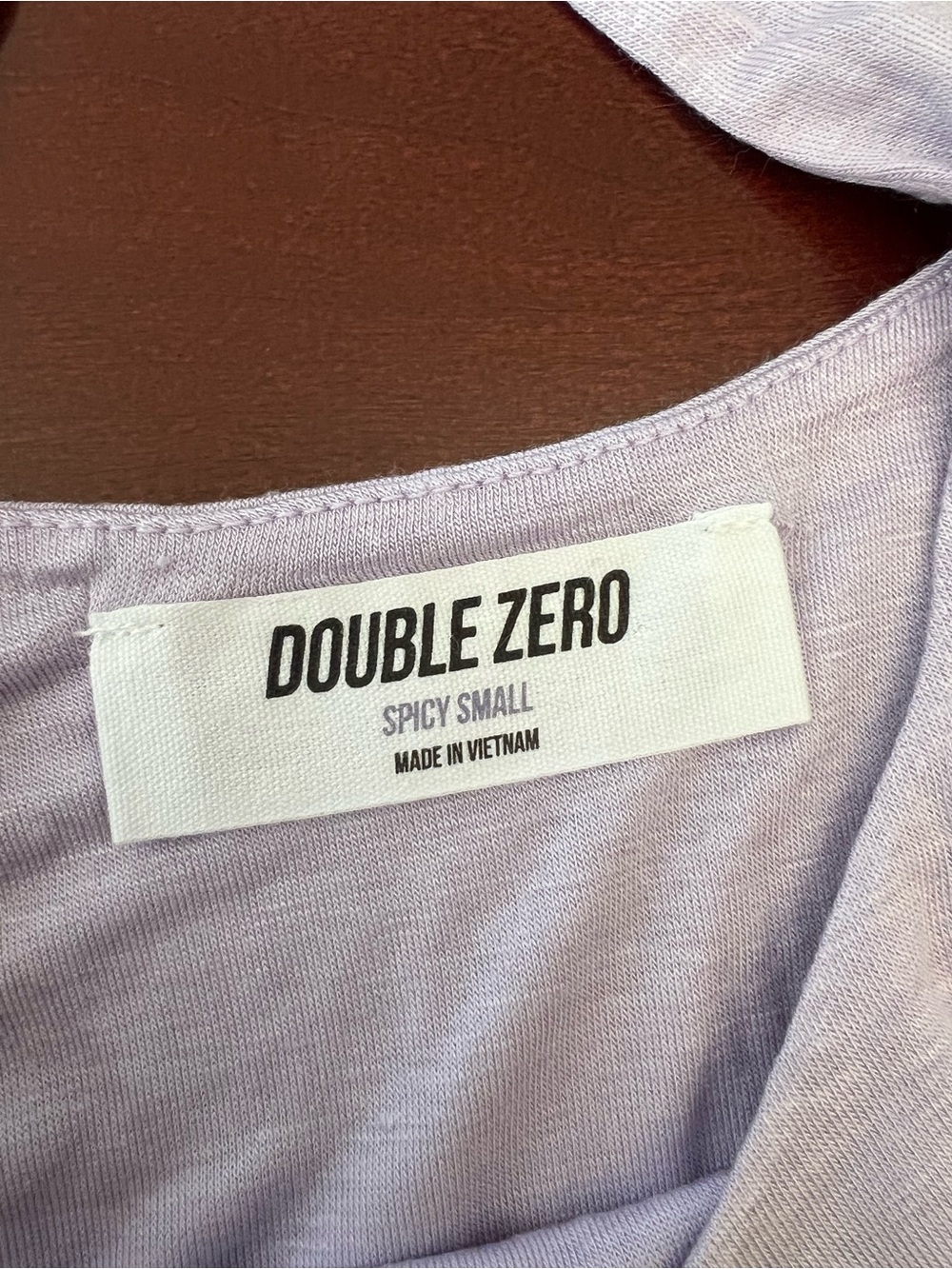 Double Zero Lilac Tank Bodysuit - Lilac - Picture 3 of 5